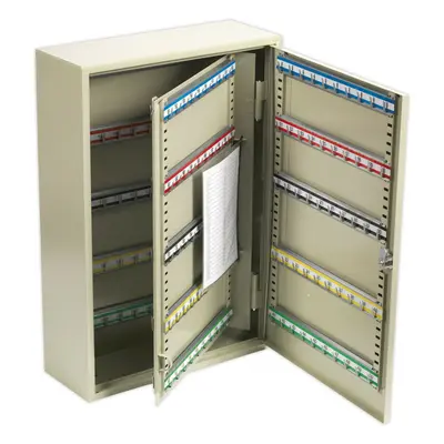 Wall Mounted Locking Key Cabinet Safe - Key Capacity - x x 140mm