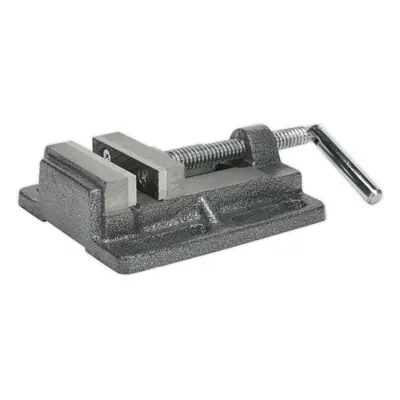 75mm Cast Steel Drill Vice - 75mm Jaw Opening - Replaceable Steel Jaws