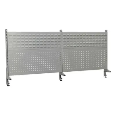 2055mm Back Panel Assembly - Suitable for ys02562 Steel Industrial Workbench