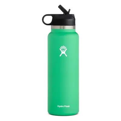 (Green, 32oz) Water Bottle | Straw Lid | Outdoor Portable Insulated Cup