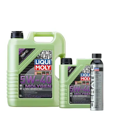 Liqui Moly MOLYGEN 5W40 ACEA A3/B4 VW BMW AUDI PORSCHE 6L+ CERA TEC - 300ml