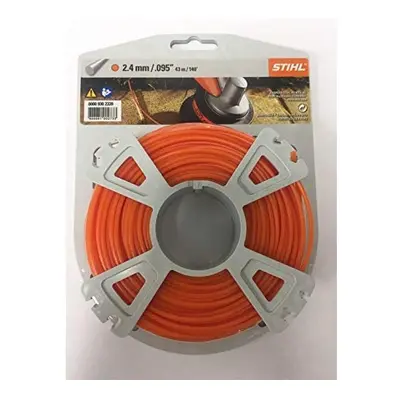 Stihl round, diameter 2.4 mm x m mowing line, orange