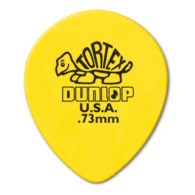 Dunlop 413R.73 Tear Drop Yellow .73mm 72/Bag