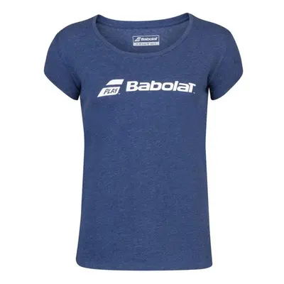 Babolat Women's Exercise Tennis Training Tee Estate Blue Heather (US