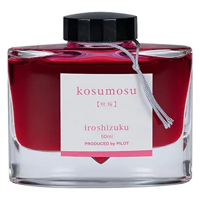 PILOT Iroshizuku Bottled Fountain Pen Ink Kosumosu Cosmos Flower (Pink) 50ml Bottle (69220)