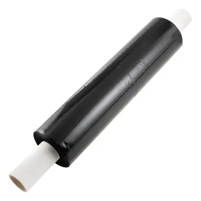 Stretch Wrap Roll 400MMX300M Micron Extended Core Black