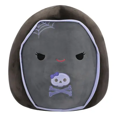 Squishmallows Original 16-Inch Julianne Grey and Purple Coffin - Official Jazwares Plush Large