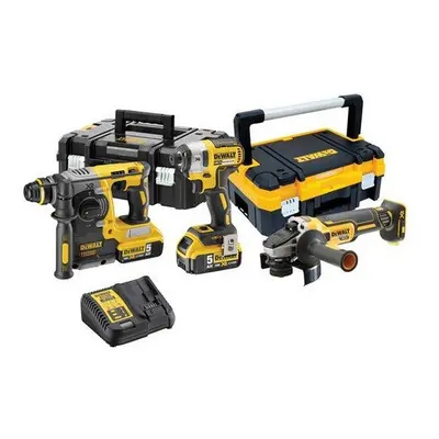 DEWALT DCK305P2T-GB DCK305P2T XR Triple Kit 18V x 5.0Ah Li-ion