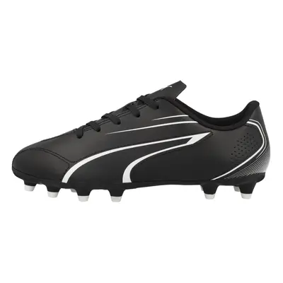 (Black/White, J12) Puma Vitoria Fg/Ag Junior Football Boots