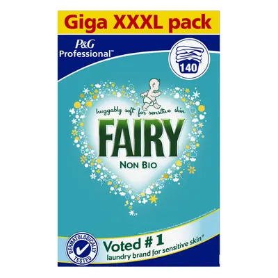 Fairy Non Bio Washing Powder for Sensitive Skin (140 Washes).