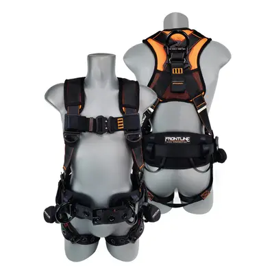 Frontline 110cTB combatA construction Aluminum Full Body Harness with Tongue Buckle Legs and Tra