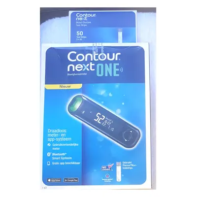 Contour Next Test Strips,60 Pack,Contour Next One Blood Glucose Meter