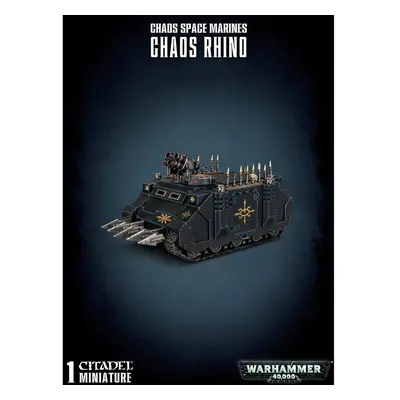 Games Workshop Warhammer 40K - Space Marine Du Chaos Rhino