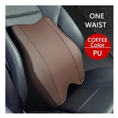 (coffee Waist) Universal Headrest Pillow Car Neck Rest Head Support Cushion Car Breathable