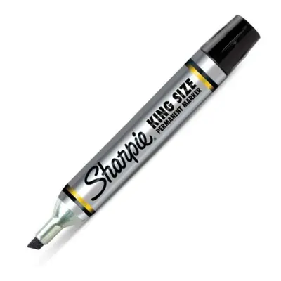 Sharpie King Size Permanent Marker Black ea (Pack of 12)