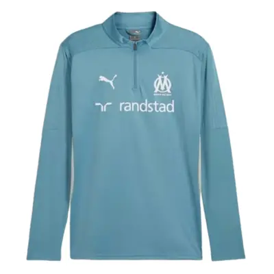 (L) Marseille Training 1/4 Zip Top (Bold Blue)