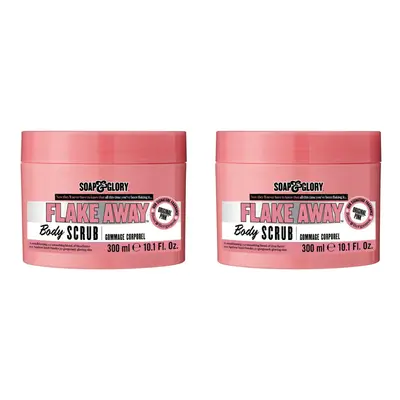 Soap And Glory Flake Away Body Scrub 300ml (Pack Qty 2)