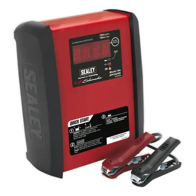 PREMIUM Intelligent Speed Battery Charger - 15A / 10A & 12V / 24V - 230V Supply