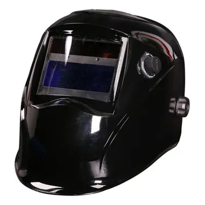 Black Auto Darkening Welding Helmet - Shade Variable Control - Grinding Function