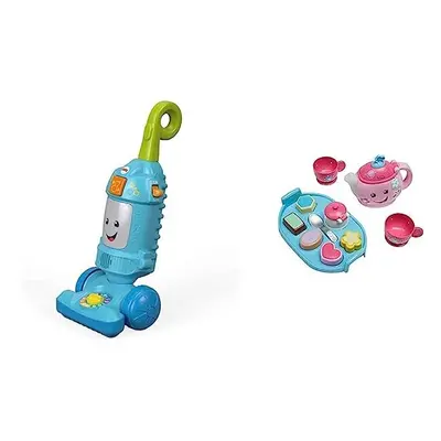 Baby and Toddler Push Toy, Multicolour & DYM76 Laugh and Learn Sweet Manners Tea Playset, Toddle