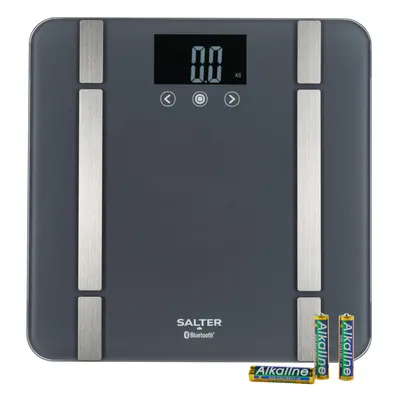 Salter SA00432GFEU6 Bathroom Smart Scale ? Bluetooth Digital Scale, 200kg, Measure Weight, Body 