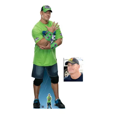 John Cena Lifesize Cardboard Cutout Official WWE 'You Can't See Me' Hand 185cm x 60cm, Includes 