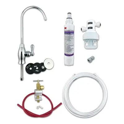 3M Under Sink Drinking Water Filter Kit with AP2-C405-SG Bacteria Rated Filter FULL DIY System -