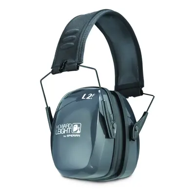 Howard Leight by Honeywell Leightning L2F Folding Slim Shooting Earmuff (R-01525) Black/Gray Lar