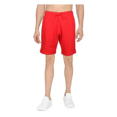 Reebok Men's Standard Identity Shorts Vector Red/Small Logo Black Me