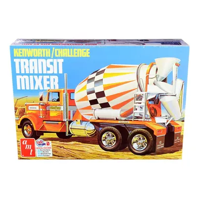 AMT Skill Model Kit Kenworth / Challenge Transit Cement Mixer Truck 1/25 Scale Model by AMT