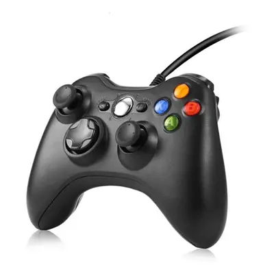 (Black) USB Wired Gamepad for Xbox /Slim Controller for Windows 7/8/10 Microsoft