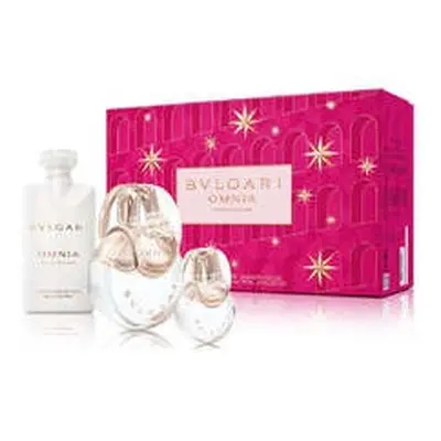 Bvlgari - Omnia Crystalline DÃ¡rkovÃ¡ sada EDT ml, tÄlovÃ© mlÃ©ko ml a miniaturka EDT ml 100ml