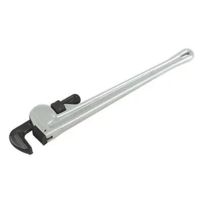 610mm Aluminium Alloy Pipe Wrench - European Pattern - 13-75mm Carbon Steel Jaws