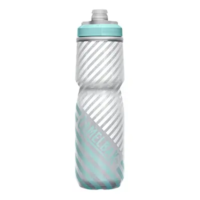 Podium Chill Outdoor 21Oz, Grey/Teal Stripe