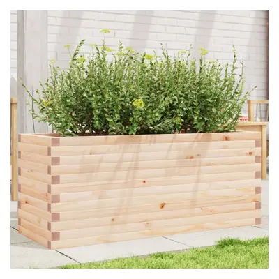 vidaXL Garden Planter 110x40x45.5 cm Solid Wood Pine