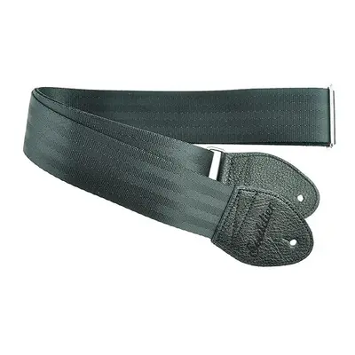 Souldier Black Seatbelt Guitar Strap (GS0000BK04BK)