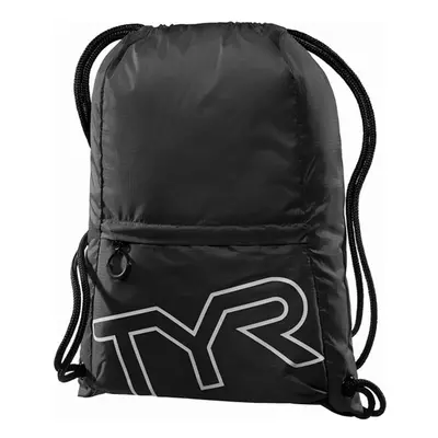 TYR Draw String Backpack Black