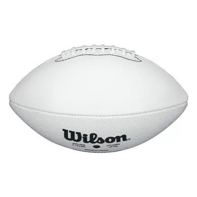 Wilson TDS Autograph Football - Official, White