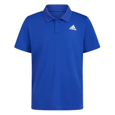 adidas Boys' Active Performance Mesh Golf Polo Shirt Royal Blue