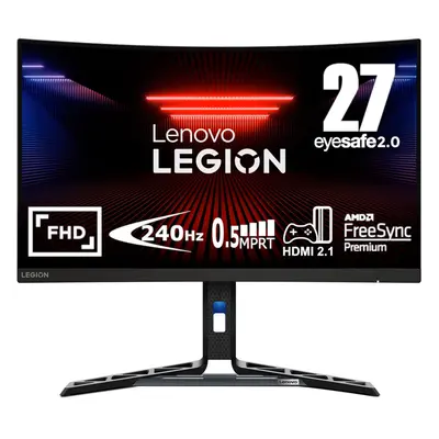 Lenovo Legion R27fc-30 inch Gaming Monitor | FHD, 1080p, 240Hz, VA, 0.5ms, HDMI, DP | AMD Freesy