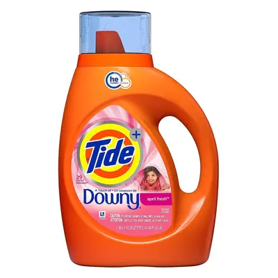 Tide + Downy Detergent April Fresh - Loads (46 FL OZ) by Tide