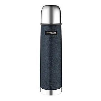 Thermos ThermoCafÃ© Stainless Steel Flask, Hammertone Blue, ml