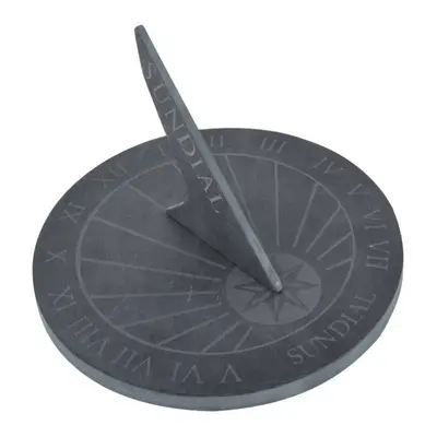 Round Slate Sundial