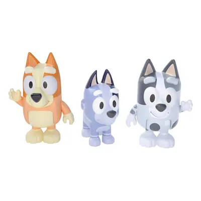 Bluey - Cousins: Bingo, Muffin & Socks 2.5 inch Figures - Pack