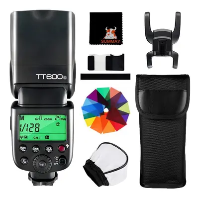 GODOX TT600S Camera Flash 2.4G GN60 Speedlight for Sony Cameras with MI Hotshoe