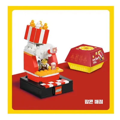 LEGO Brick Bites Popcorn Stall Set