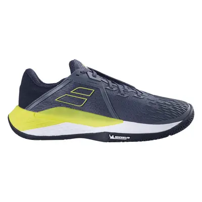 Babolat Men's Propulse Fury All Court Tennis Shoes Grey/Aero (US Men'