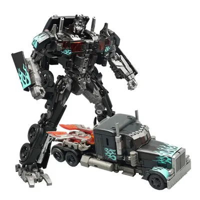 (17CM 8001C) New 16.5CM Cool Toys Boy Dark Robot Car Anime Action Figures Tank Model Kids Gift