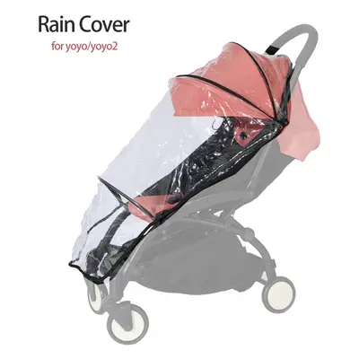 (for stroller) Stroller Rain Cover For YOYO 0+/YOYO 6+ Baby Carrige Rain Coat Safety EVA Materia