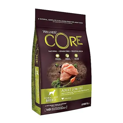 Wellness CORE Adult Low Fat, Dry Dog Food, Dog Food Dry For Sterilised Dogs, For Weight Loss and